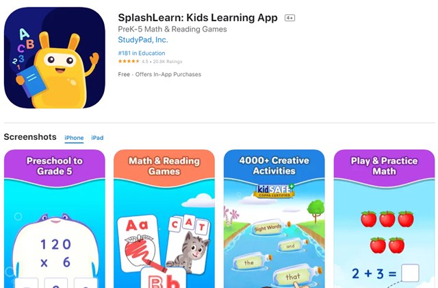 splashlearn