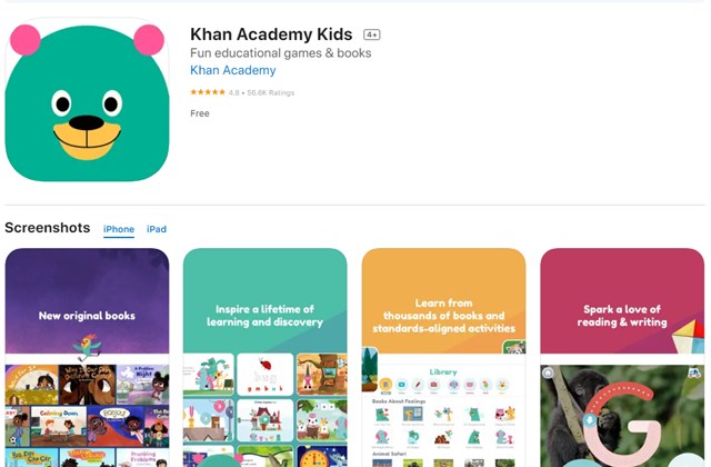 khan academy kids