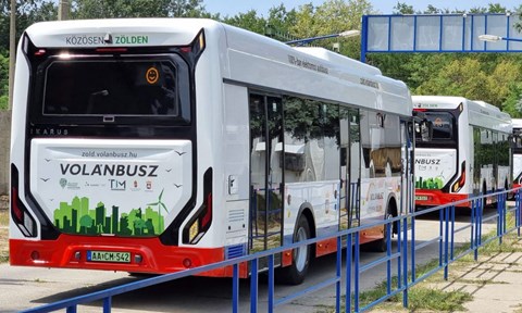 Ikarus delivers two 120e buses in Hungary - Elektrikli Araçlar Dergisi