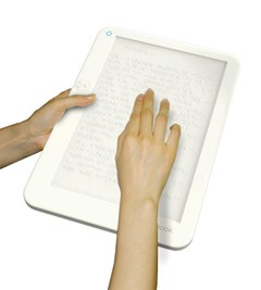 Braille e-book