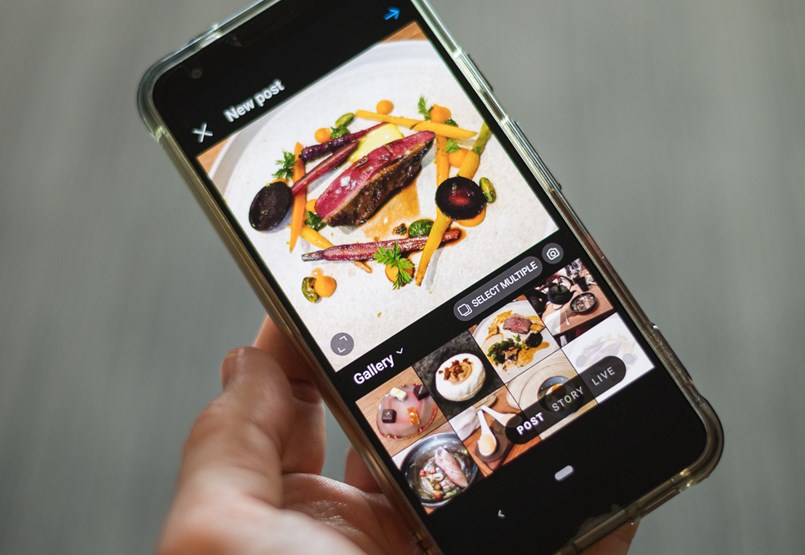 Tomar dos horas y media para servir cinco platos, ¿solo mostrar bien la comida en Instagram?