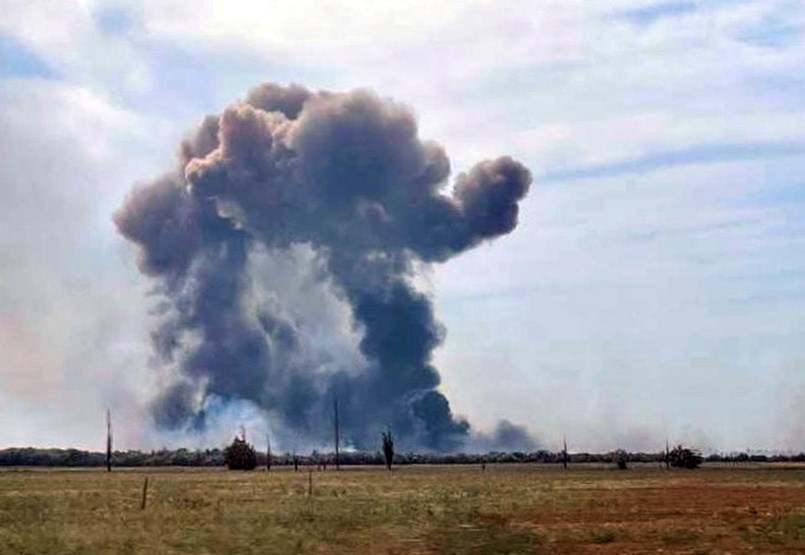 The explosions that destroy the bases of the forces attacking Ukraine are becoming more and more mysterious