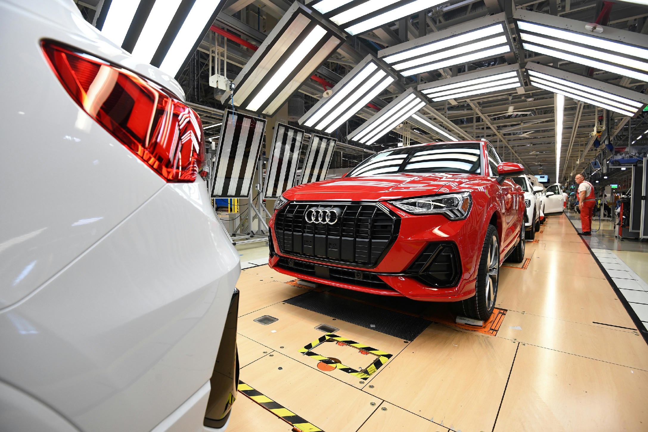 Közel 178 ezer autót gyártott tavaly a győri Audi