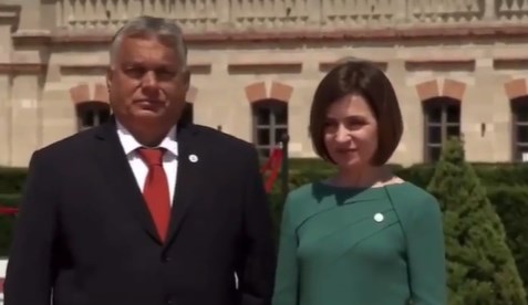 At home: Viktor Orbán is angry at the President of Moldova