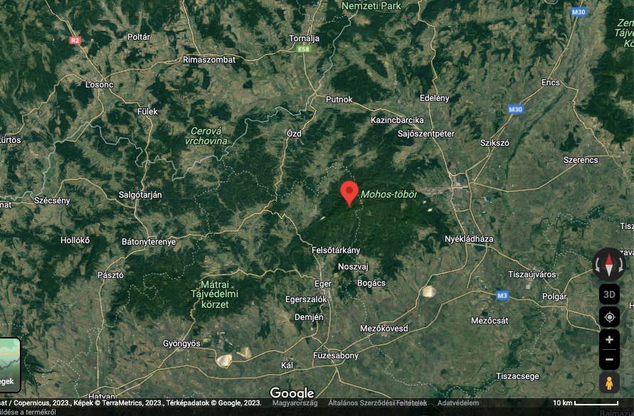 Mínusz 23 fokot mértek reggel a Bükki Nemzeti Park egy pontján