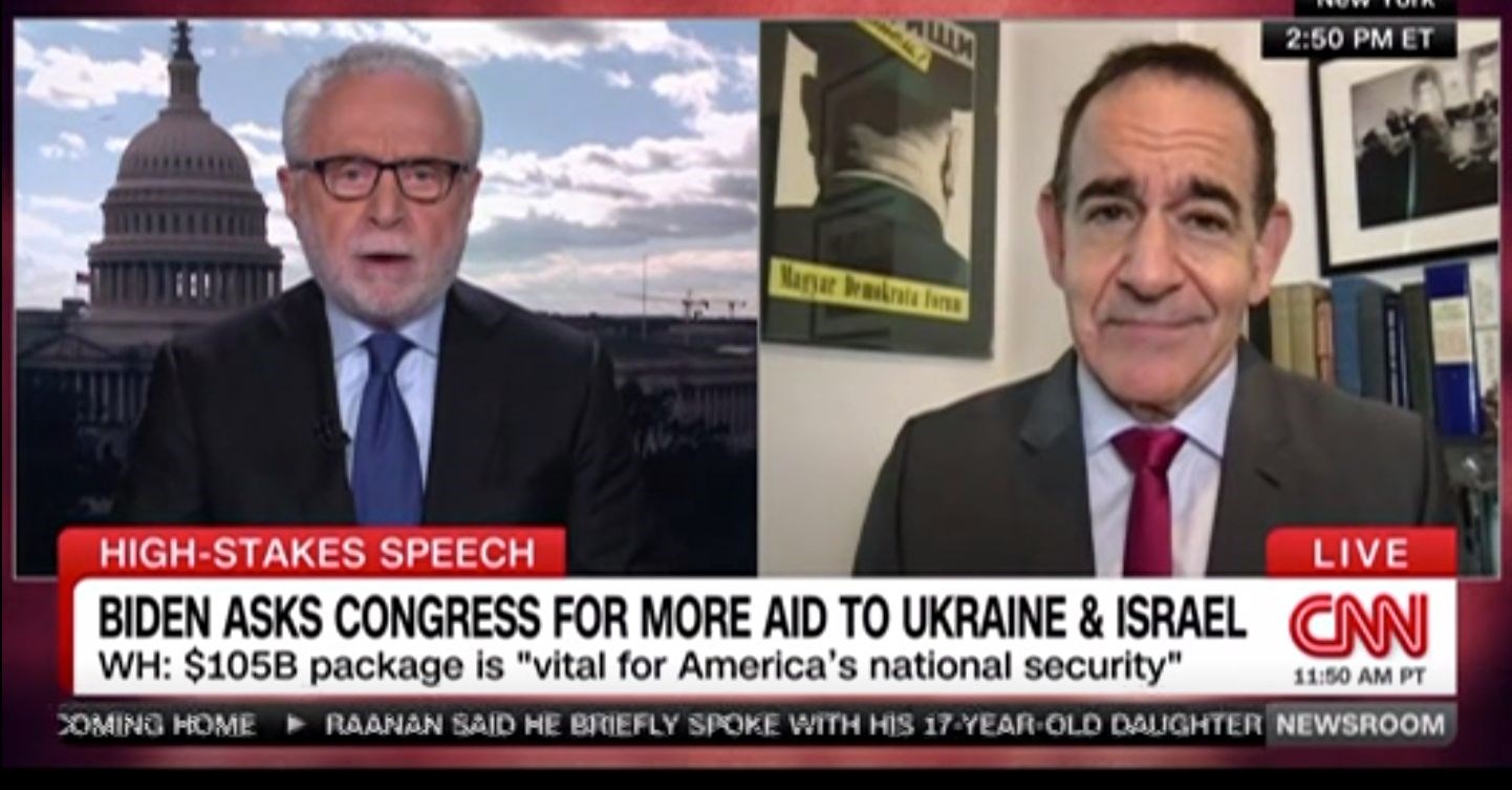 On the wall behind CNN's historian expert, Tovarisi became famous for the MDF at the dawn of the regime change, brandy!