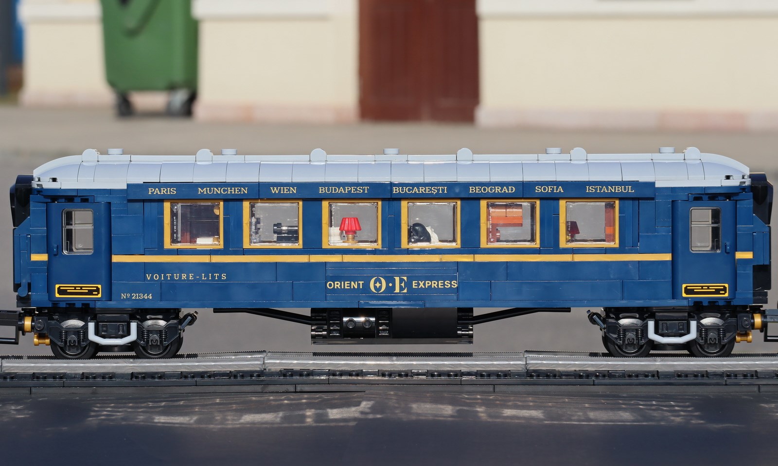 Egyetlen jegy 28 millió forint a luxusvonatra – Legóból építettük meg a legendás Orient Expresszt