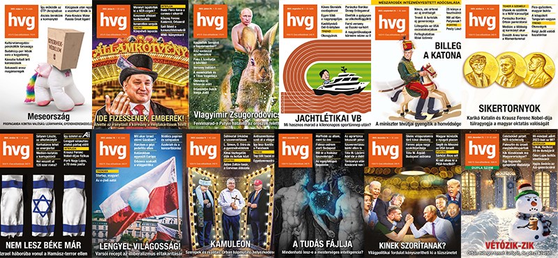Orbán képmutató helyezkedéséről szólt olvasóink kedvenc 2023-as HVG címlapja