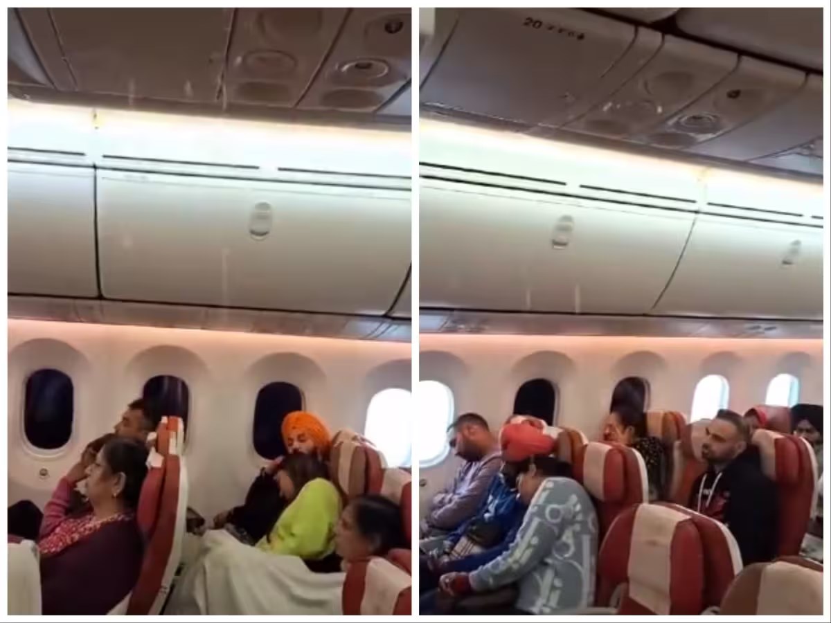 Ömlött az utastérbe a víz az Air India egyik járatán
