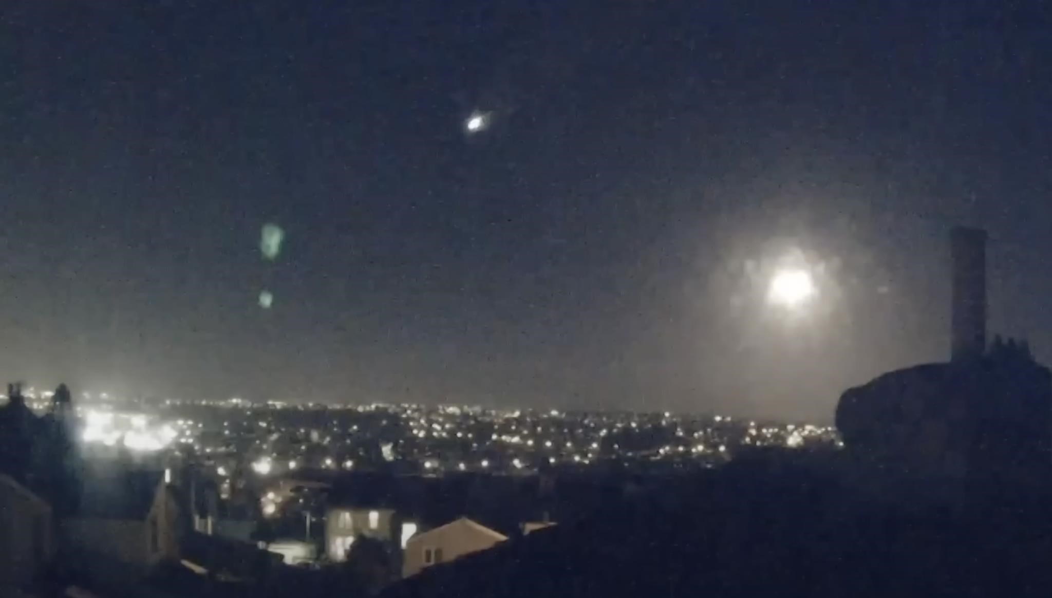 Tech: A meteor streaked over the UK, the fireball caught in several videos