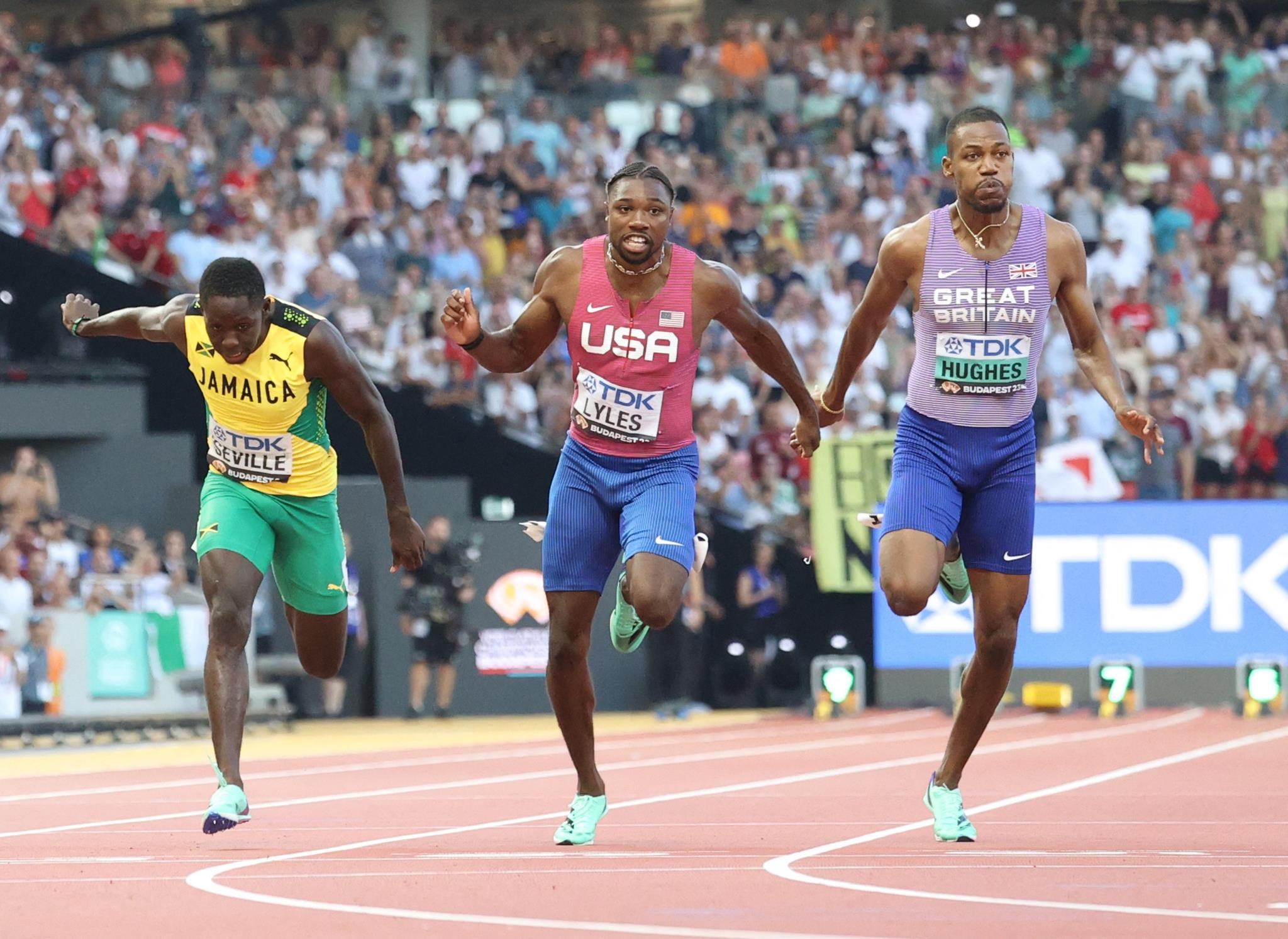 The sport: Noah Lyles is the 100-meter world champion in Budapest