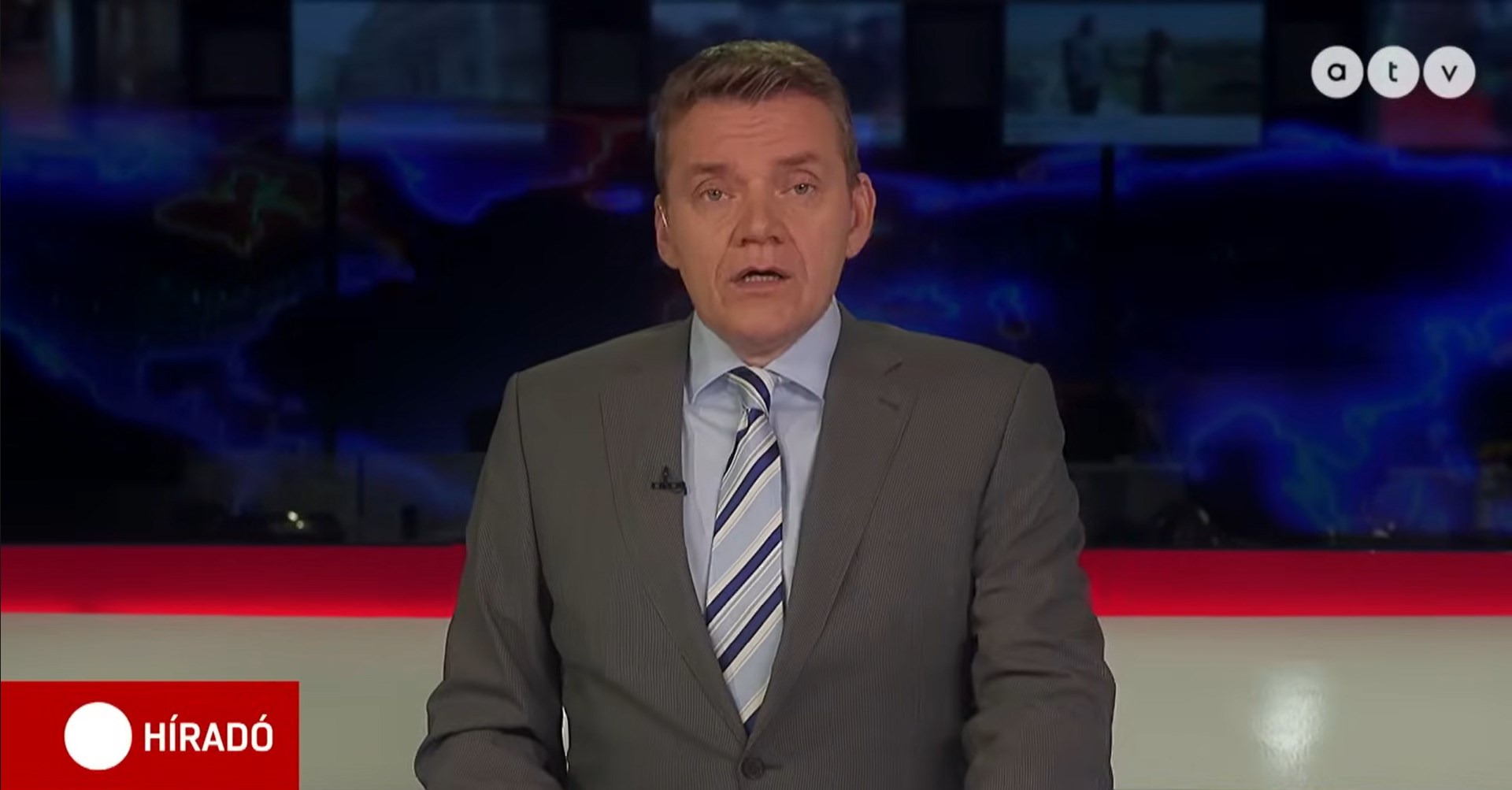Az ATV újabb híradósa késett el a saját műsoráról, fegyelmit indítanak ellene