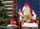 Podrás ver en directo a Papá Noel saliendo del Círculo Polar Ártico