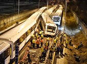 Highlights of the subway trains affected by the accident - Pictures