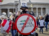 Hubo una gran manifestación en Viena sobre la vacunación obligatoria