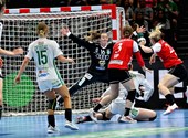 Defeating his opponent, the handball team of Gyor is the finalist of BL
