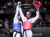 Kerkeli Salim Omer became the first Hungarian taekwondo world champion