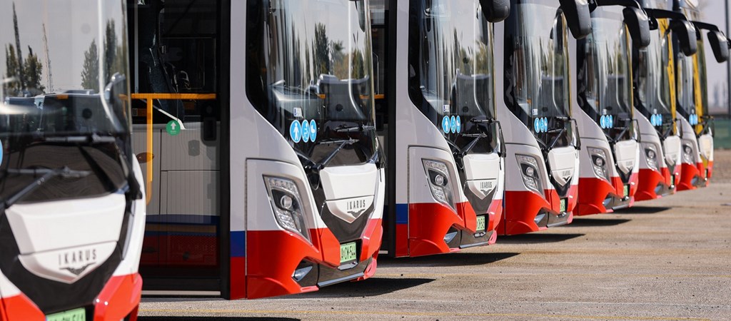 Two Ikarus 120e electric buses for Kaposvár (magyarbusz.info)