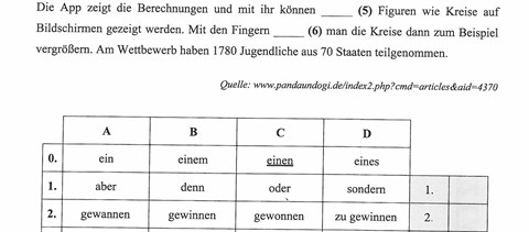 A nyelvhelyesség feladatlapjai: németérettségi középszint