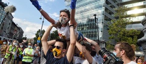 Továbbra sem tárgyalnak Vidnyánszkyval az SZFE hallgatói