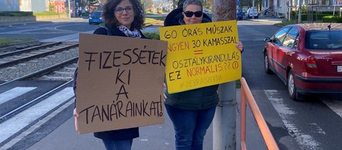 Orosz Anna szülői transzparenst vitt a parlamentbe, megvonták tőle a szót