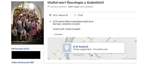 Veszélyben a Radnóti: facebookos mentőakcióba kezdtek a volt diákok