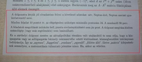 Zseniális ZH-kérdések a BME-n: az államtitkár szerint a hallgatókat sértik a kérdések