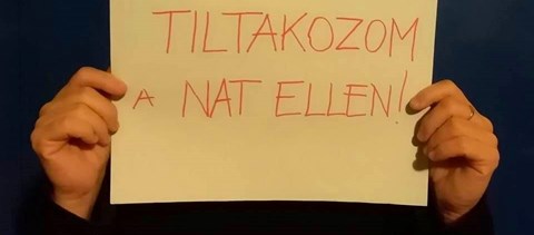 "Élőkép a NAT bevezetése ellen" - pénteken a Hősök terére vonul a Független Diákparlament 