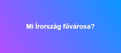 Mi Írország fővárosa?