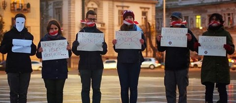 "A tudatlanság előny" - újra akcióztak a diákok