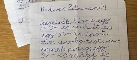 Szívbemarkoló üzenetet kapott egy tanárnő 8 éves diákjától