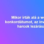 Mikor írták alá a wormsi konkordátumot, az invesztitúra harcok lezárását?