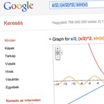 Függvények ábrázolására is lehet használni a Google keresőjét