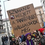 Addig sztrájkol 35 pedagógus az egyik budapesti iskolában, amíg a nyolc kirúgott tanár vissza nem kapja a munkáját