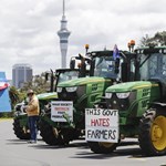 Thousands of farmers protested New Zealand's burp tax