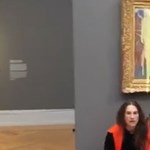 Activistas climáticos cubrieron la pintura de Monet de 45 mil millones de dólares con puré de papas