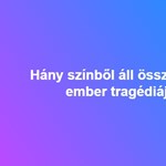 Hány színből áll összesen Az ember tragédiája?