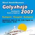 Gólyahajó 2007 a BMF szervezésében