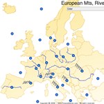 Ötperces teszt hétvégére: felismeritek Európa folyóit és hegyeit?