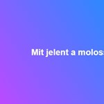 Mit jelent a molosszer?