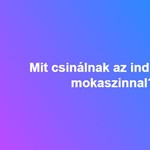 Mit csinálnak az indiánok a mokaszinnal?