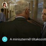 Egyenesen Balog Zoltánnál tiltakozott egy középiskolás fiú tegnap