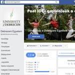 Még mindig nem rendeződött a helyzet a Debreceni Egyetem Facebook-oldalán