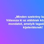 Mi a tagadása a következő kijelentésnek? "Minden szekrény barna."