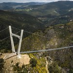 The world's longest suspension bridge has been delivered in Portugal