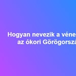 Hogyan nevezik a vének tanácsát az ókori Görögországban?