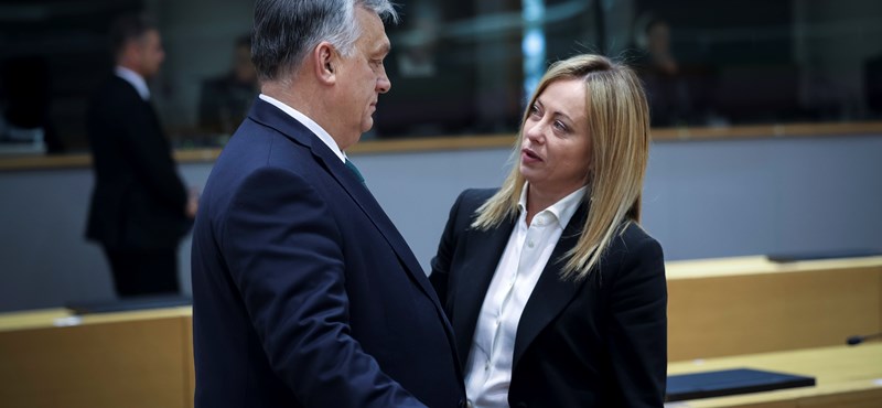 Orban and Giorgia Meloni negotiated ahead of the EU summit