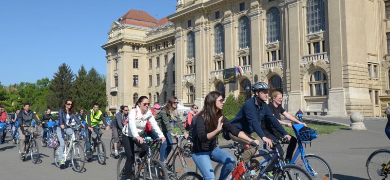 A Föld napján indult a debreceni UniBike