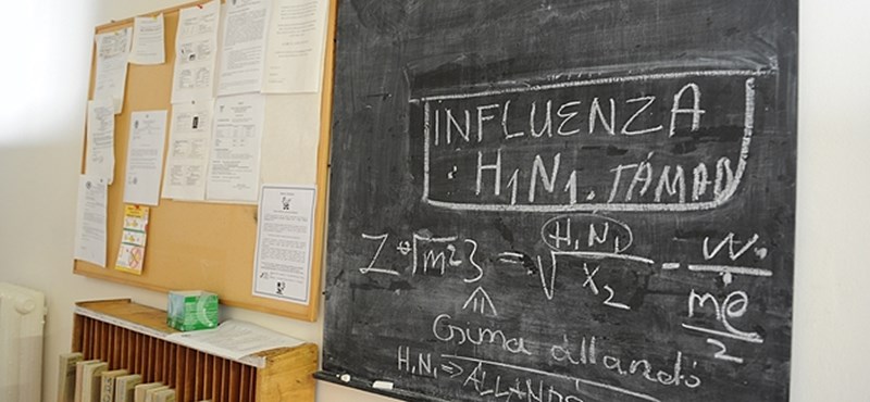 Nincs tanítás az influenza miatt a zámolyi iskolában