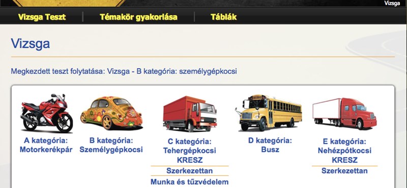 Így tanulhatsz KRESZ-t teljesen ingyen, otthonról: teszteket ajánlunk